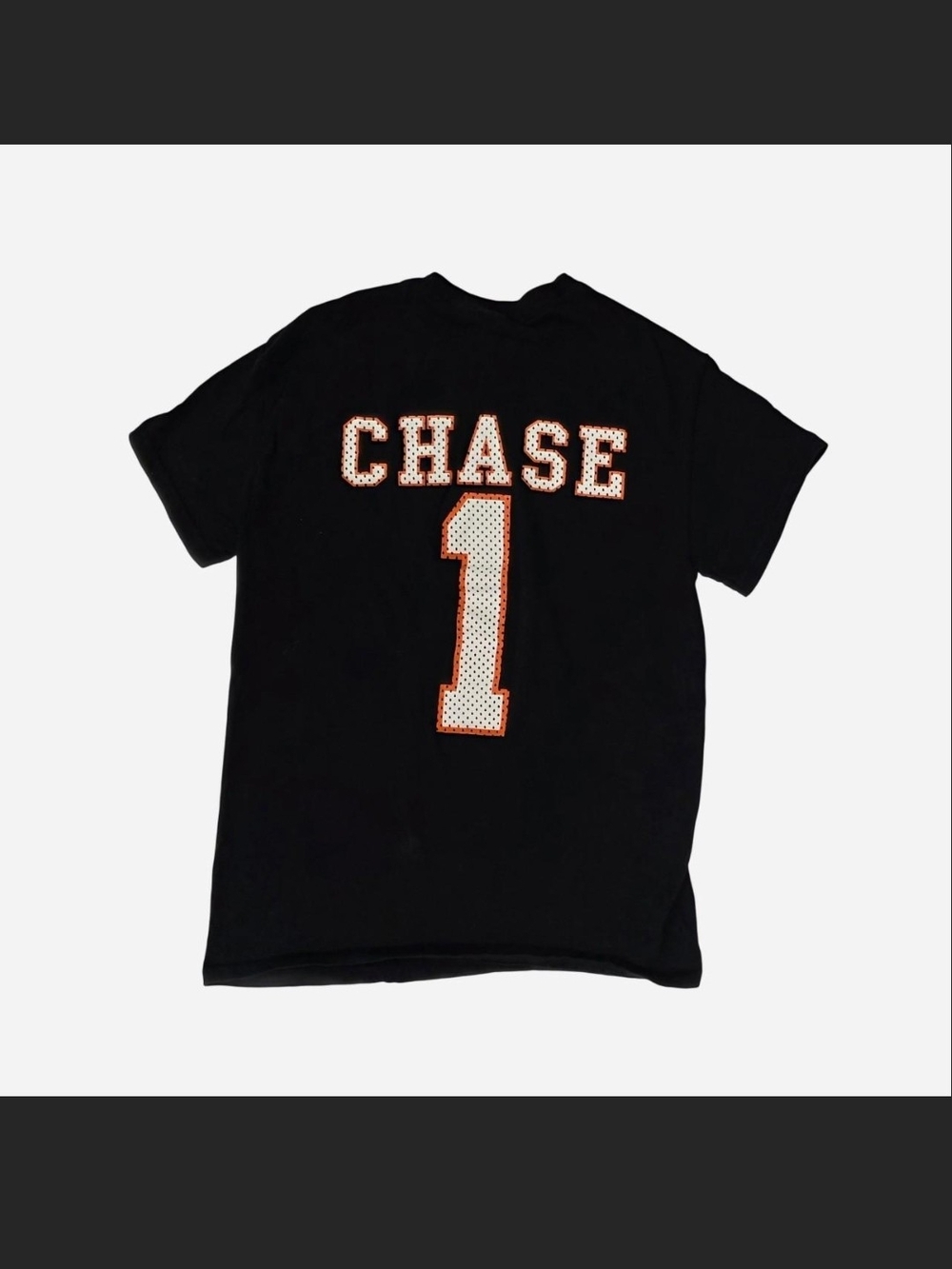 Cincinati Bengals Jamar CHASE Number 1 Black Kids T‑Shirt Small